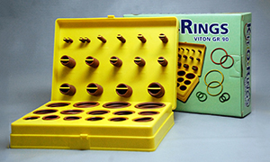 Kits SOS Orings em NBR, Viton, Silicone e EPDM