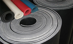 Lençol de Borracha em NBR, Viton, Silicone e EPDM